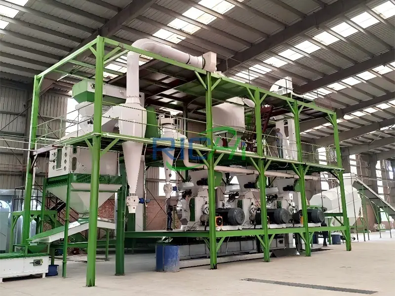 Mesin Pembuat Pelet Kotoran Ayam 6-8 T/H Dijual di AS