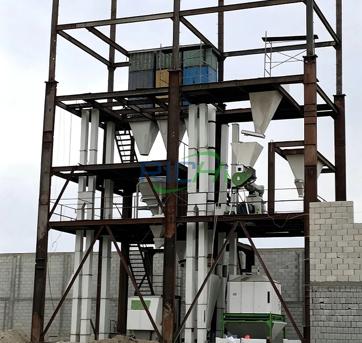 Preço de uma fábrica de pellets para ração animal com capacidade de 8-10 T/H
