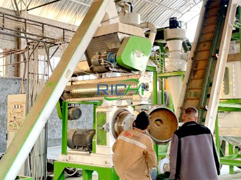 10-12 T/H straw pellet making machine for sale South Africa