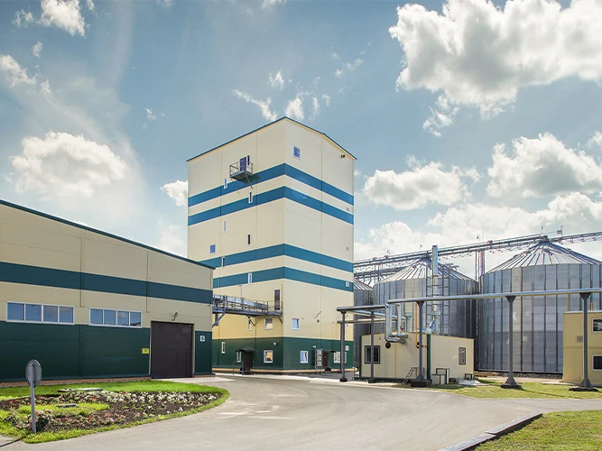 Fabrica de furaje pentru păsări la scară largă