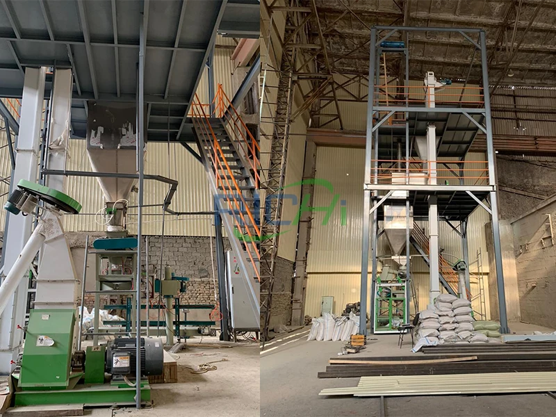 Filipine 5-6 T/H Poultry Feed Processing Plant Cost