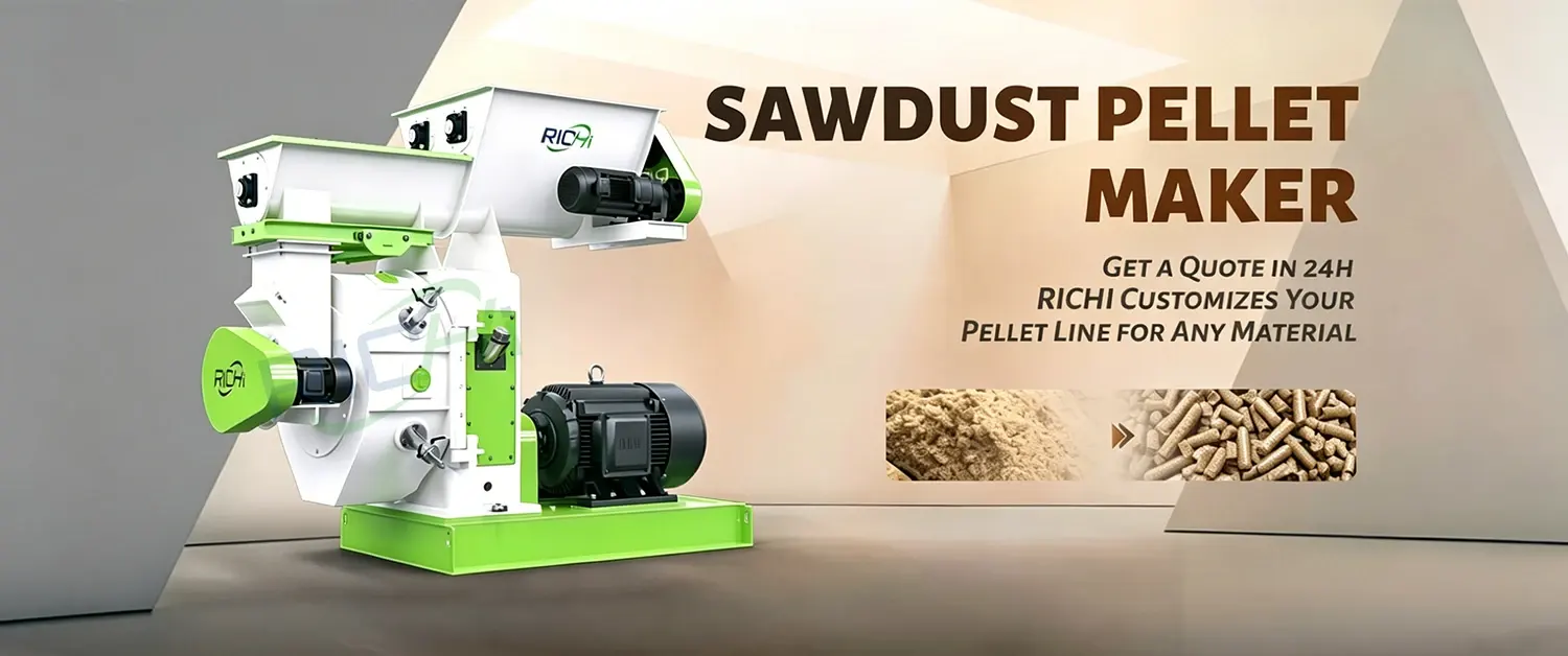RICHI sawdust pellets mill