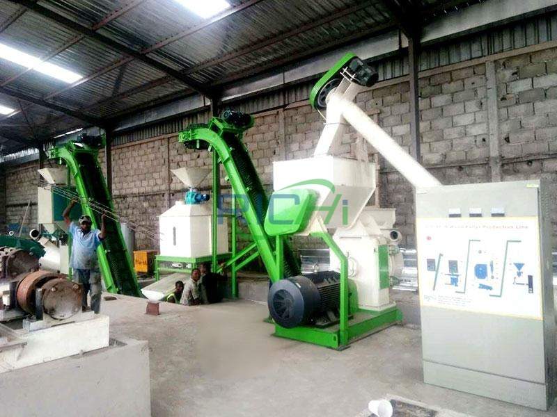 Nigeria 1-2 T/H Livestock Manure Pelleting Project