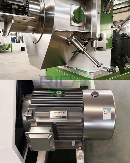 gearbox of grass pellet mill