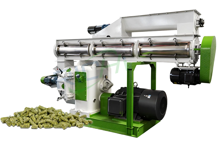 grass pellet mill and pellets
