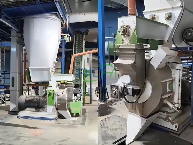2-2.5 T/H wheat straw pellet making machine for sale Denmark