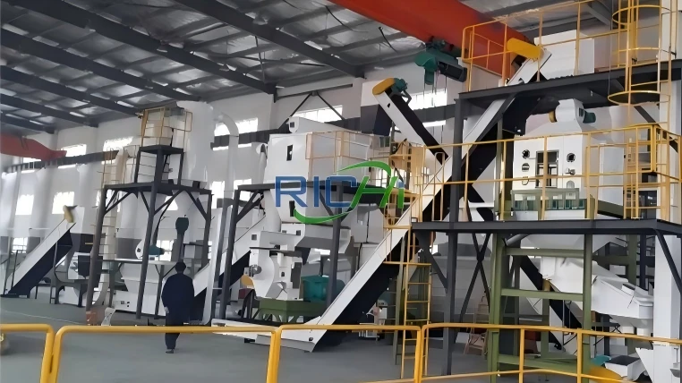 Linha de produção de fertilizantes orgânicos
