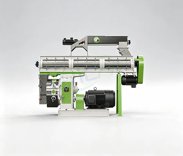 Máquina para fabricar pellets de heno de alfalfa