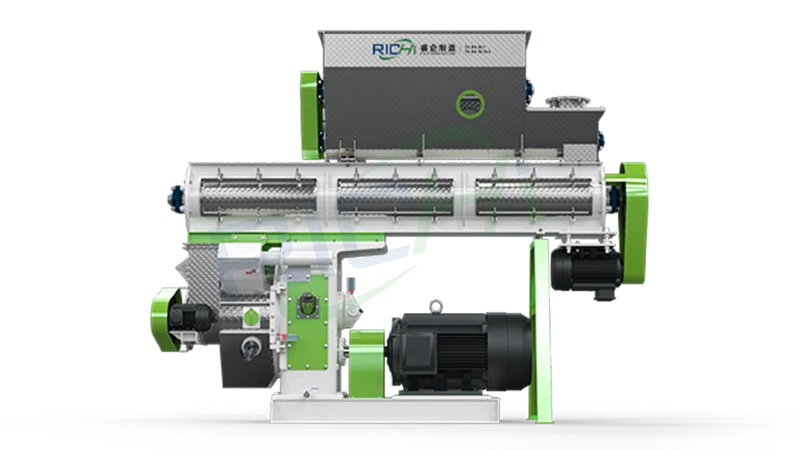 Máquina de pellets de alfalfa para pienso para ganado