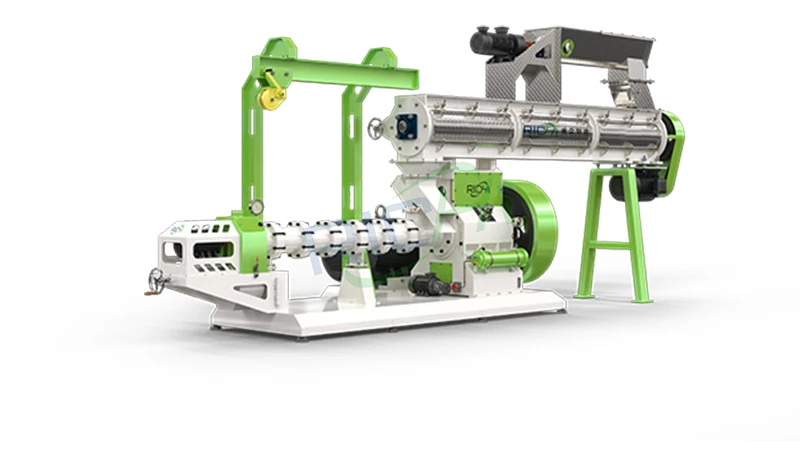 steam conditioning extruder machine