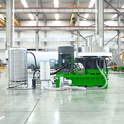 Máquina de peletização com matriz anelar vertical