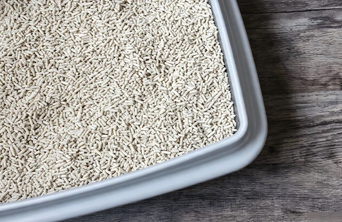 mineral cat litter
