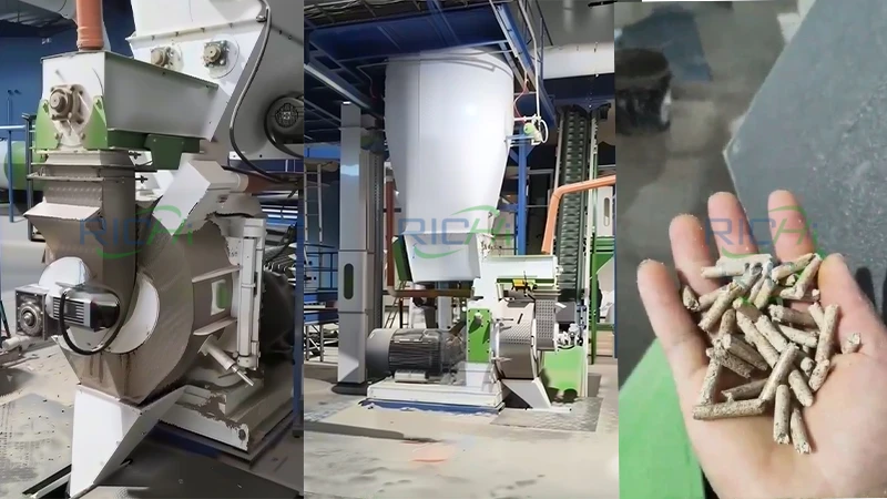 2-2.5 T/H Wood Pellet Mill for Sale Romania