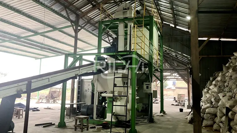 कज़ाखस्तान में चावल की भूसी की पेलेट मशीन