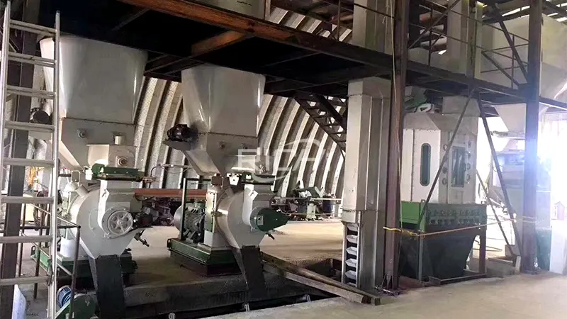Impianto di produzione di pellet di paglia da 4-4,5 t/h in Zimbabwe